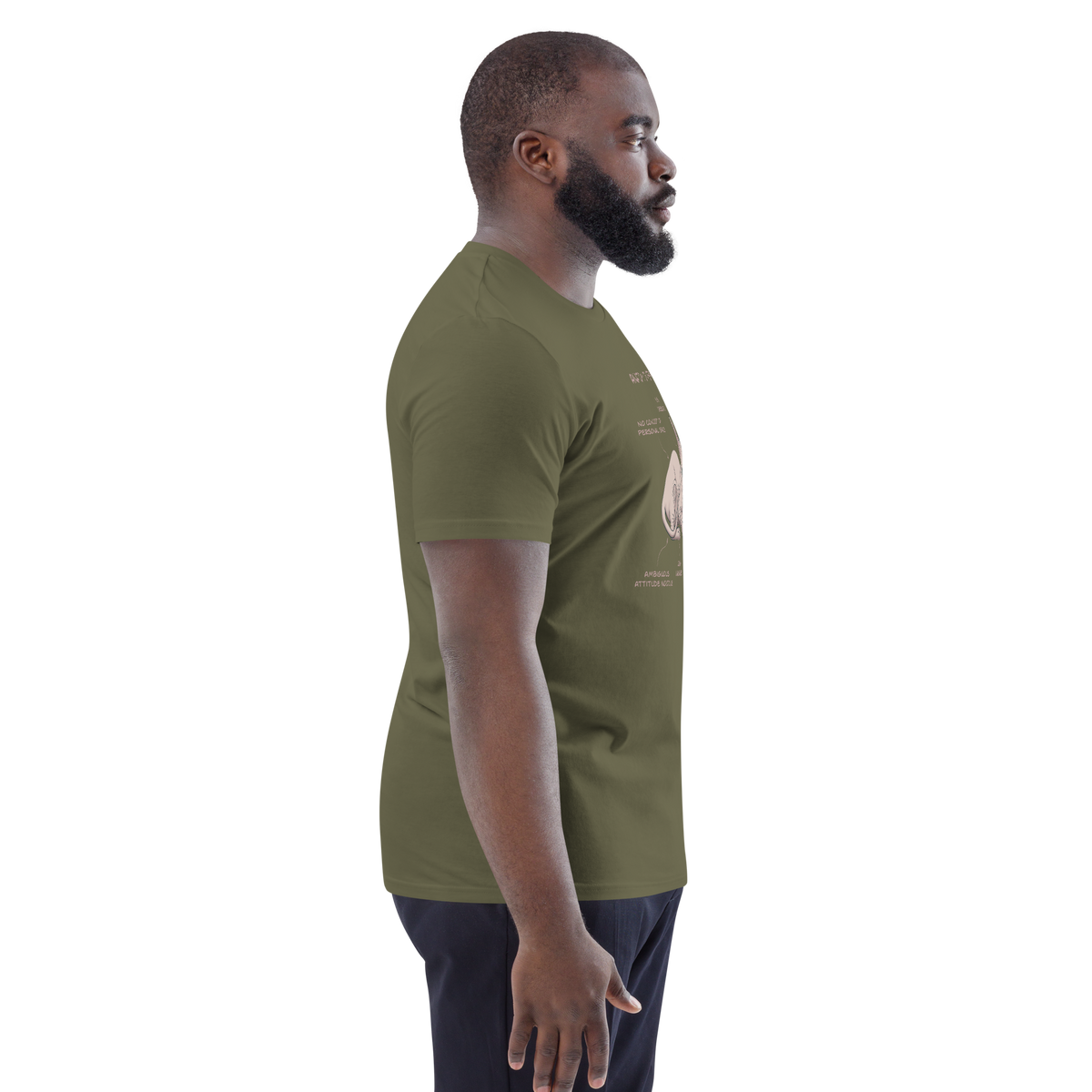 "ANATOMY OF A SPHYNX" UNISEX ORGANIC TEE by ReNewedPet