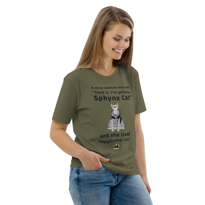"FUCK IT - I'M GETTING A SPHYNX CAT" ECO TEE by ReNewedPet