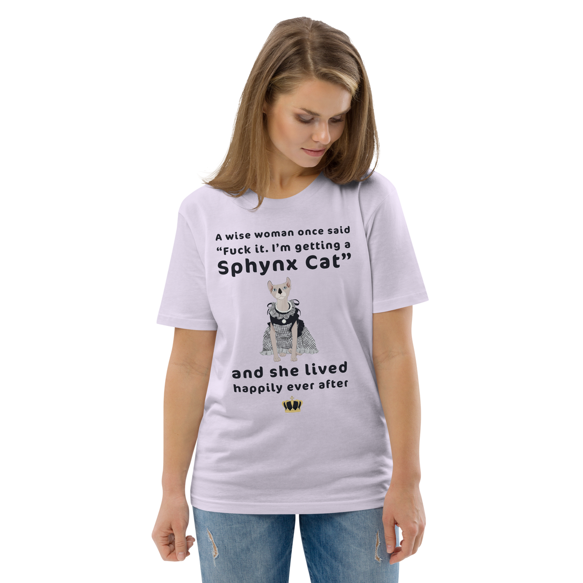 "FUCK IT - I'M GETTING A SPHYNX CAT" ECO TEE by ReNewedPet