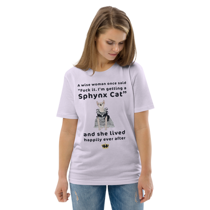 "FUCK IT - I'M GETTING A SPHYNX CAT" ECO TEE by ReNewedPet