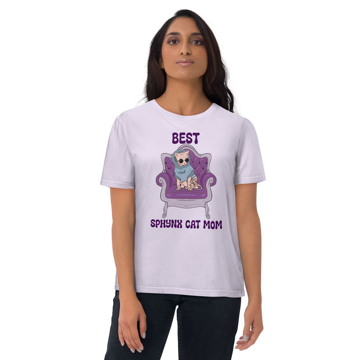 "BEST SPHYNX CAT MOM" ECO TEE by ReNewedPet