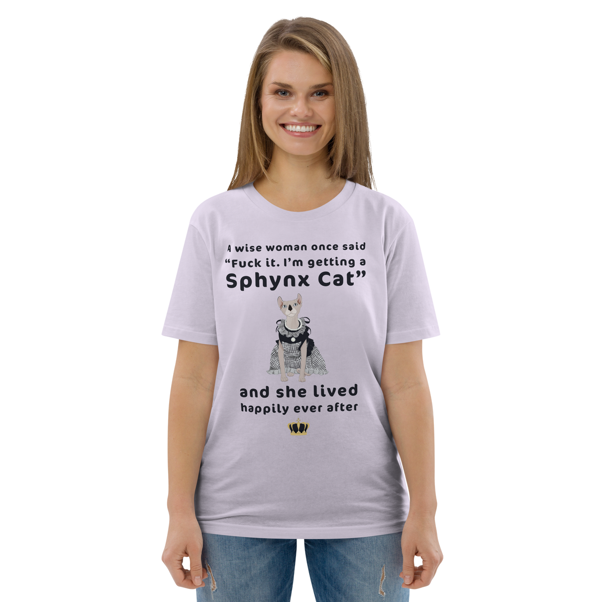 "FUCK IT - I'M GETTING A SPHYNX CAT" ECO TEE by ReNewedPet