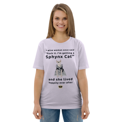 "FUCK IT - I'M GETTING A SPHYNX CAT" ECO TEE by ReNewedPet