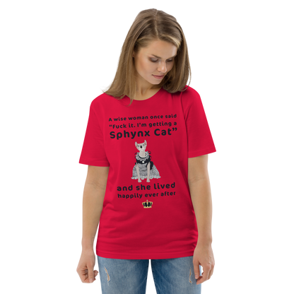 "FUCK IT - I'M GETTING A SPHYNX CAT" ECO TEE by ReNewedPet