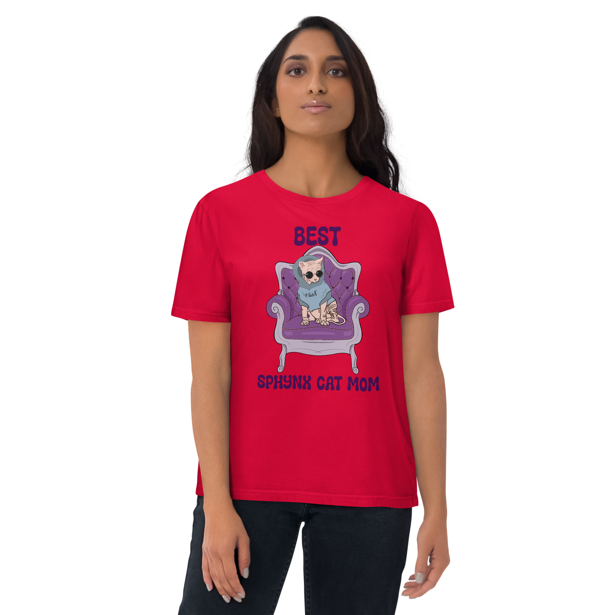 "BEST SPHYNX CAT MOM" ECO TEE by ReNewedPet