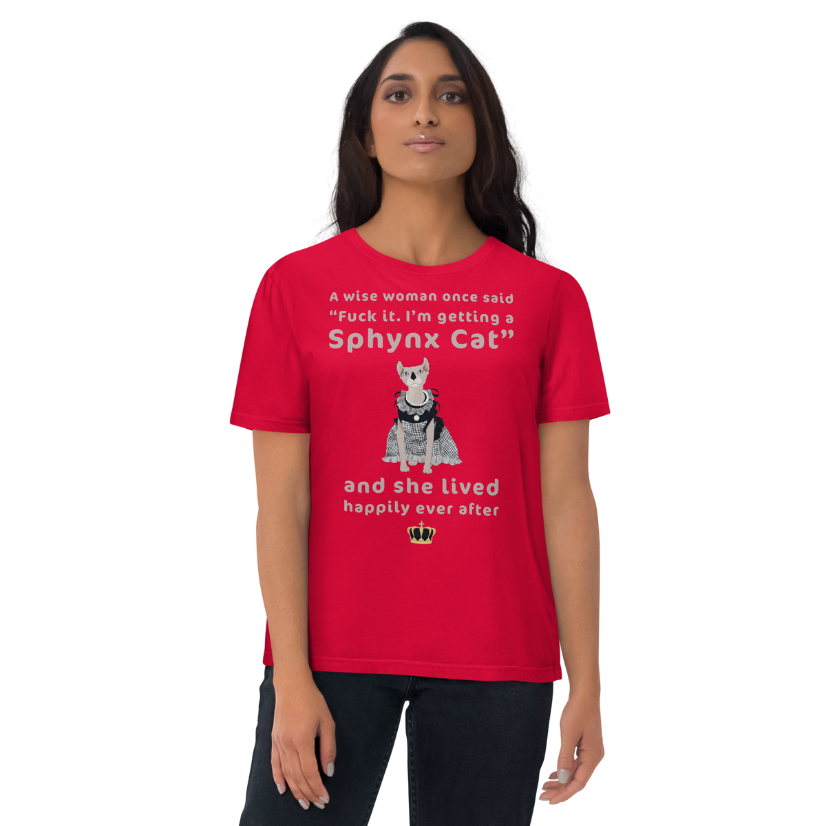 "FUCK IT - I'M GETTING A SPHYNX CAT" ECO TEE by ReNewedPet