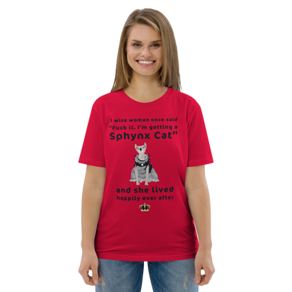 "FUCK IT - I'M GETTING A SPHYNX CAT" ECO TEE by ReNewedPet