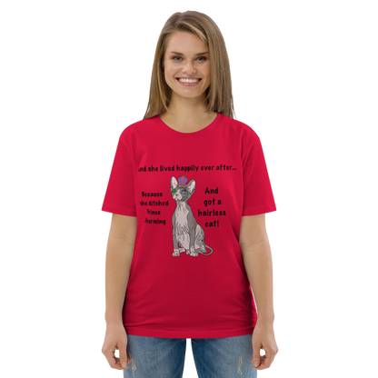 "DITCHED PRINCE CHARMING & GOT A SPHYNX CAT" ECO TEE by ReNewedPet