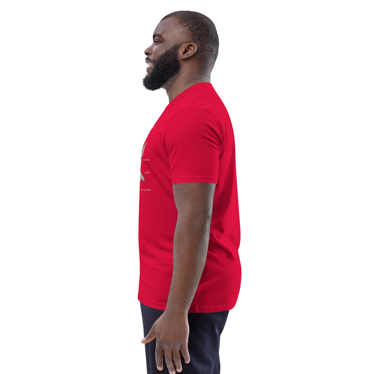 "ANATOMY OF A SPHYNX" UNISEX ORGANIC TEE by ReNewedPet