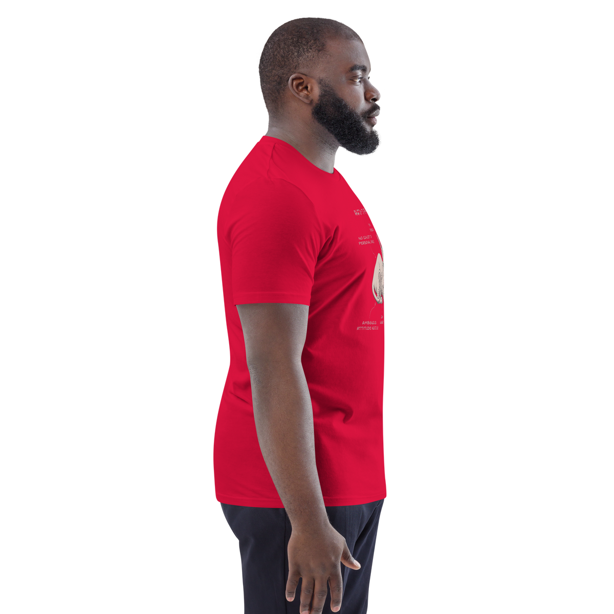 "ANATOMY OF A SPHYNX" UNISEX ORGANIC TEE by ReNewedPet