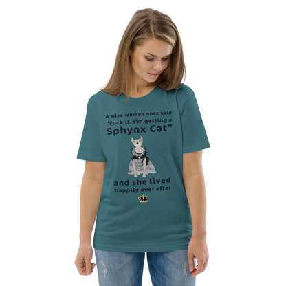 "FUCK IT - I'M GETTING A SPHYNX CAT" ECO TEE by ReNewedPet