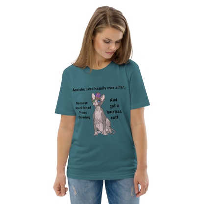 "DITCHED PRINCE CHARMING & GOT A SPHYNX CAT" ECO TEE by ReNewedPet