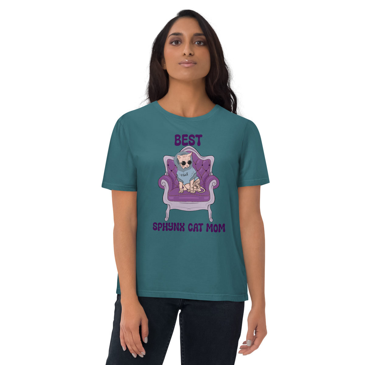 "BEST SPHYNX CAT MOM" ECO TEE by ReNewedPet