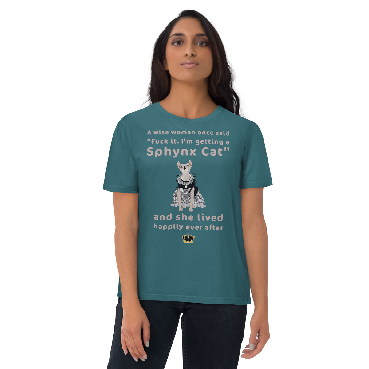 "FUCK IT - I'M GETTING A SPHYNX CAT" ECO TEE by ReNewedPet