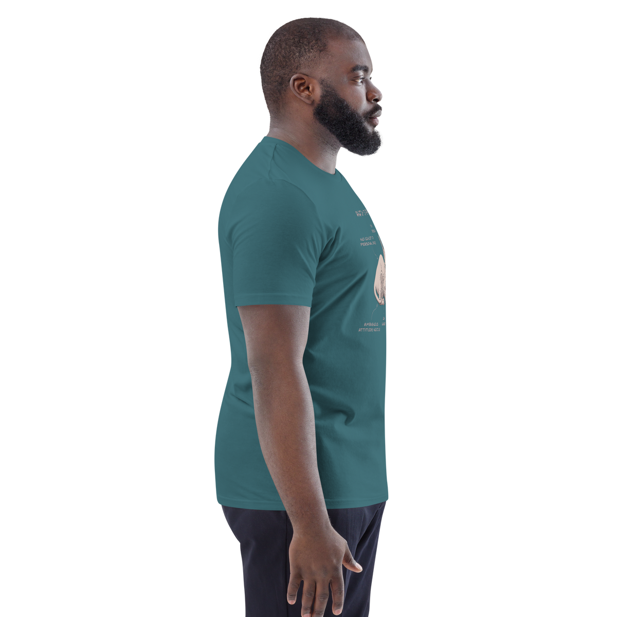 "ANATOMY OF A SPHYNX" UNISEX ORGANIC TEE by ReNewedPet