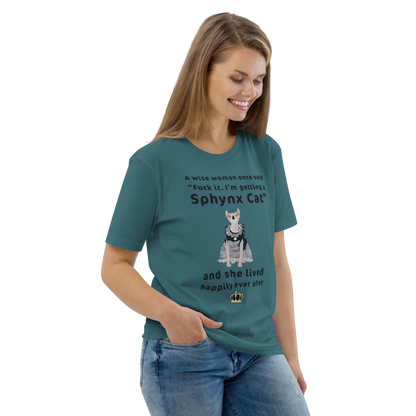 "FUCK IT - I'M GETTING A SPHYNX CAT" ECO TEE by ReNewedPet