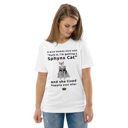 "FUCK IT - I'M GETTING A SPHYNX CAT" ECO TEE by ReNewedPet