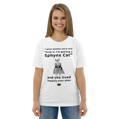 "FUCK IT - I'M GETTING A SPHYNX CAT" ECO TEE by ReNewedPet