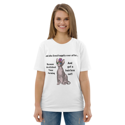 "DITCHED PRINCE CHARMING & GOT A SPHYNX CAT" ECO TEE by ReNewedPet