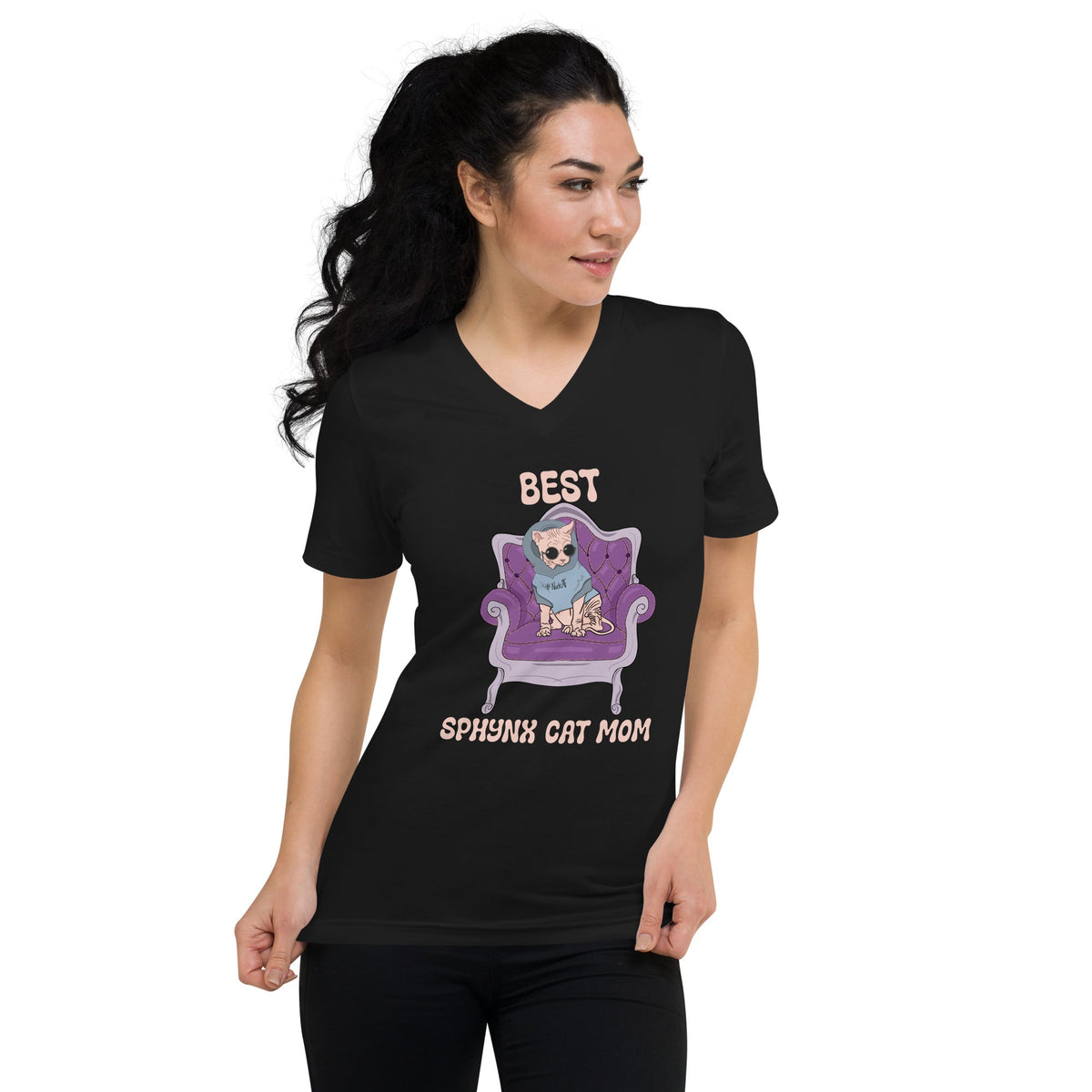 "BEST SPHYNX CAT MOM" ECO TEE by ReNewedPet