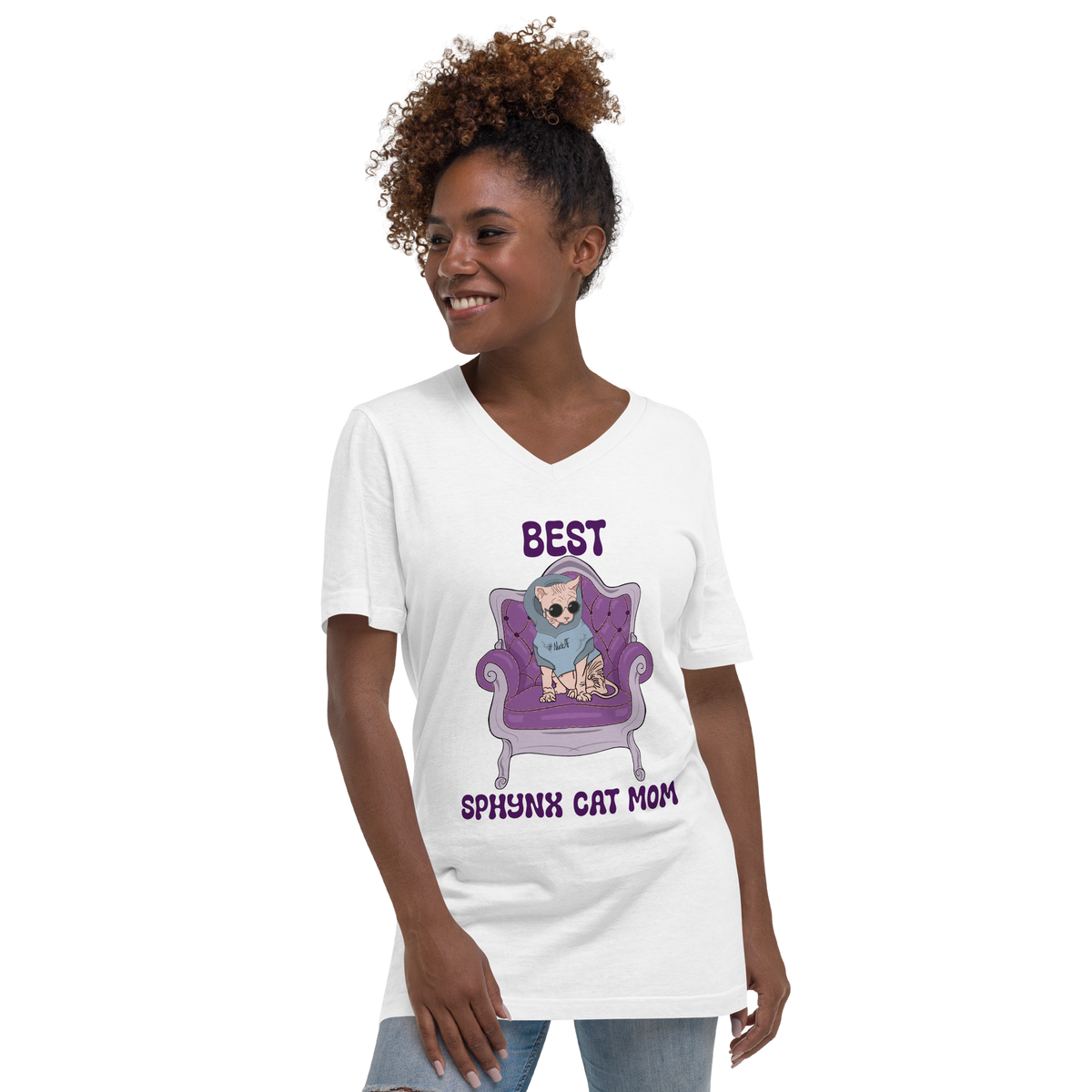 "BEST SPHYNX CAT MOM" ECO TEE by ReNewedPet