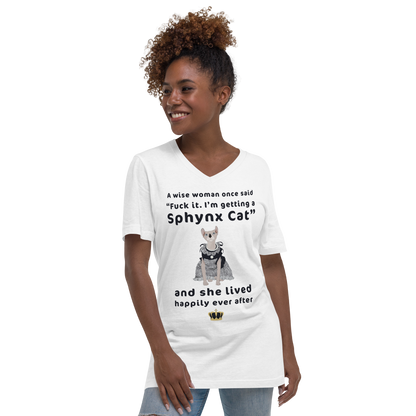"FUCK IT - I'M GETTING A SPHYNX CAT" ECO TEE by ReNewedPet