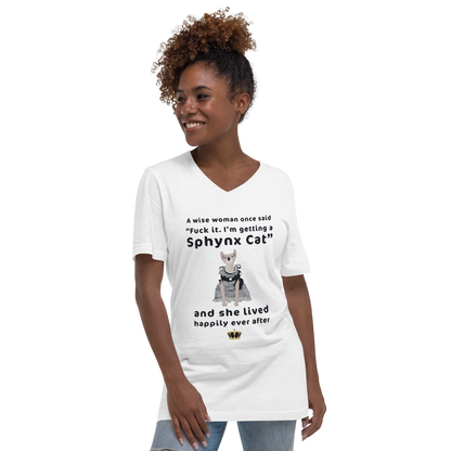 "DITCHED PRINCE CHARMING & GOT A SPHYNX CAT" ECO TEE by ReNewedPet