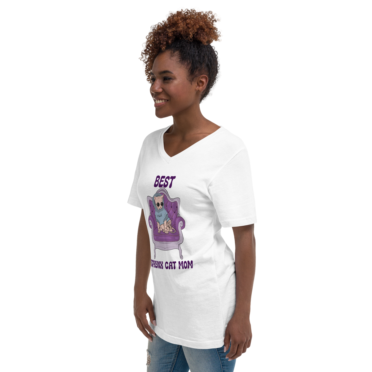 "BEST SPHYNX CAT MOM" ECO TEE by ReNewedPet