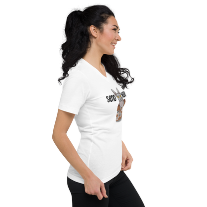 "SEND NUDES" UNISEX ECO TEE by ReNewedPet