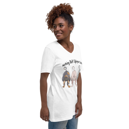 "NOTHING BUTT SPHYNX" UNISEX ECO TEE by ReNewedPet