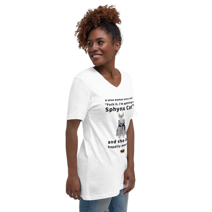 "DITCHED PRINCE CHARMING & GOT A SPHYNX CAT" ECO TEE by ReNewedPet