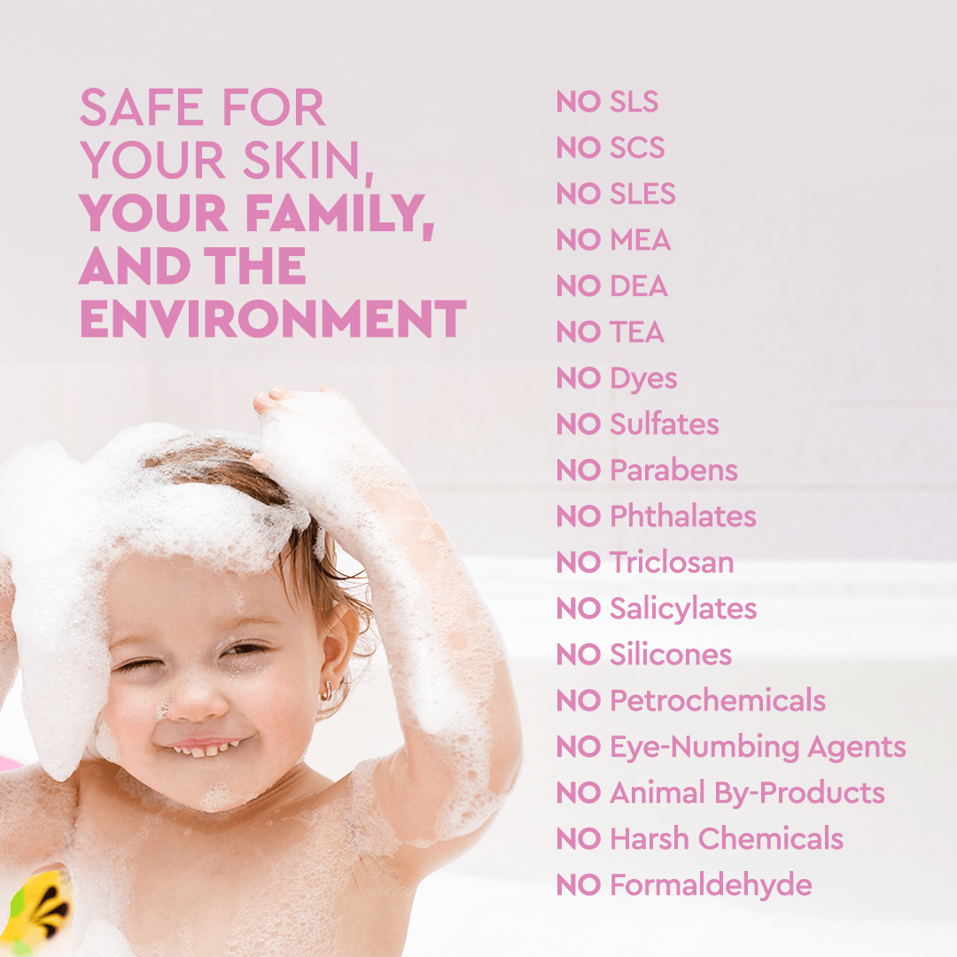 Hypoallergenic baby bubble bath – view 7
