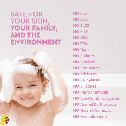 Hypoallergenic baby bubble bath – view 7