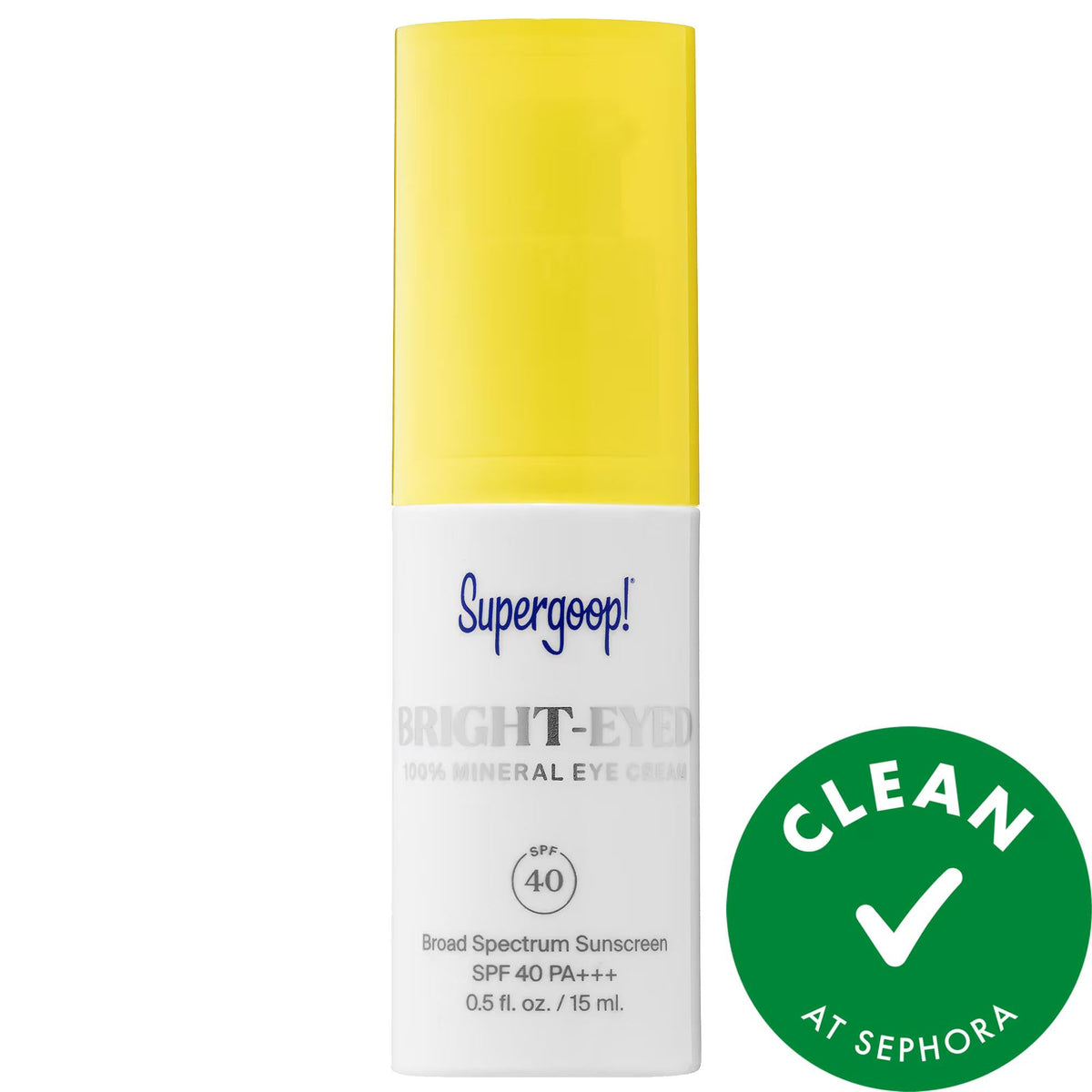 Beauty Care Bag 100% Mineral Bright-Eyed Eye Cream SPF 40