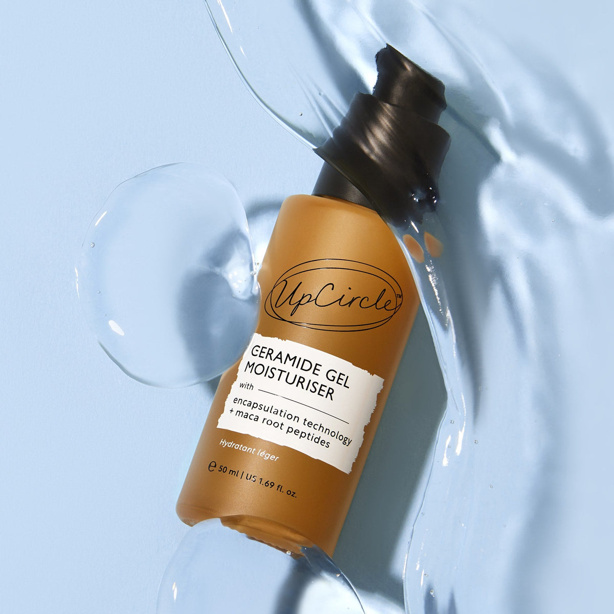 Ceramide Gel Moisturizer with Encapsulation Technology + Maca Root Peptides by UpCircle