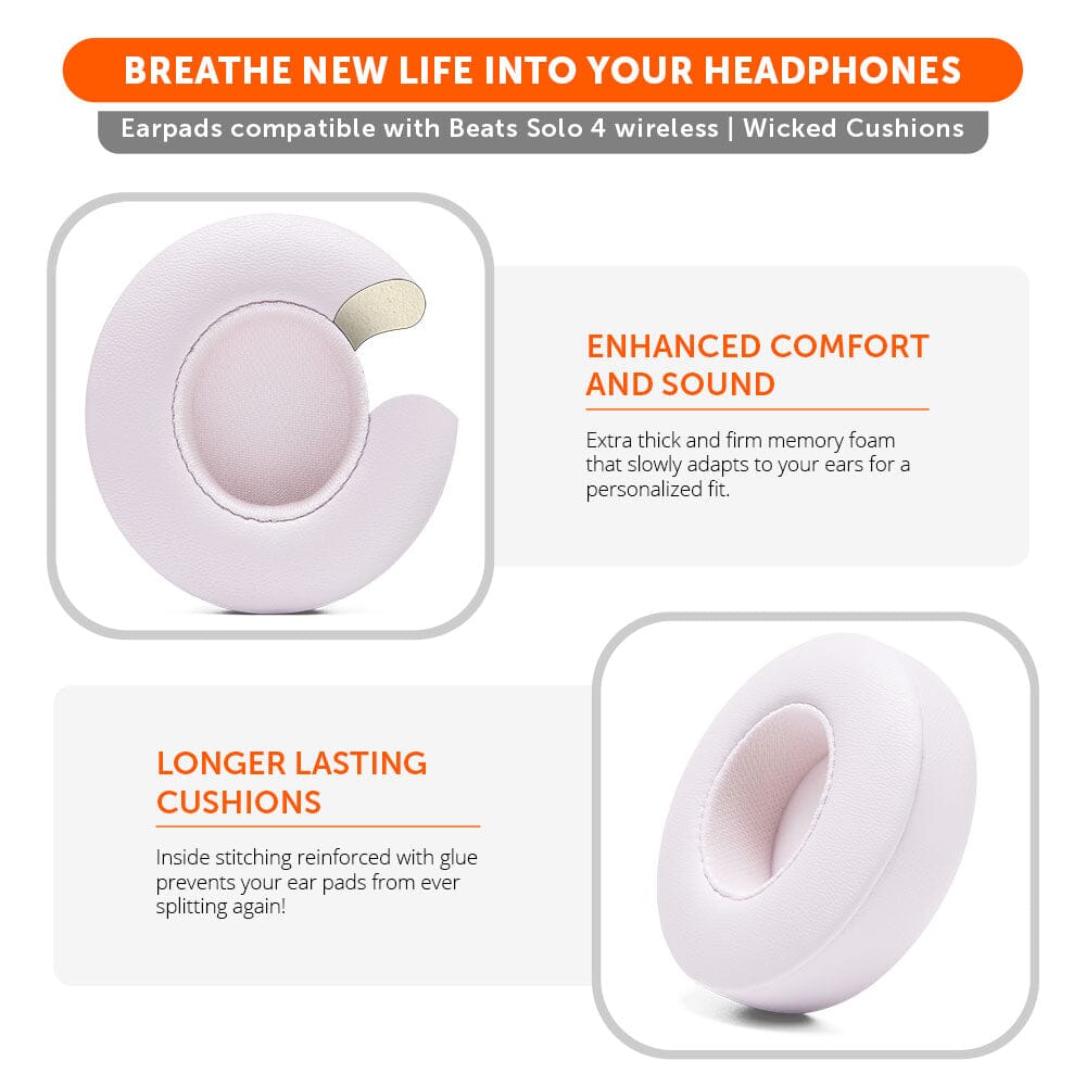 Upgraded Beats Solo 4 Earpads - WC PadZ Solo 4Ear PadsTorqelo.com