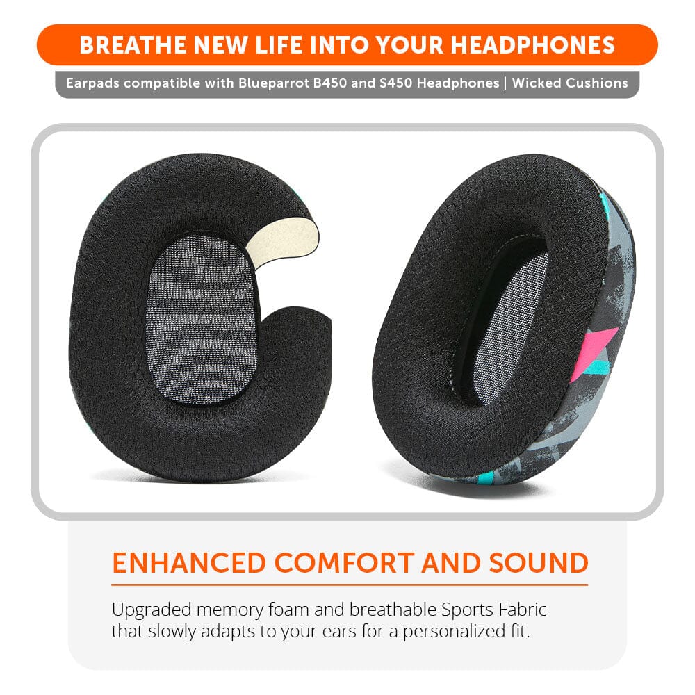Upgraded BlueParrot B450 Earpads - WC PadZ B450Ear PadsTorqelo.com