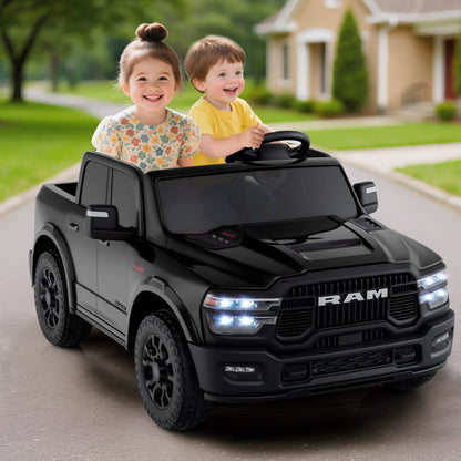 GBruno Store 2 seater 24V licensed Ram ride-on truck for kids, view 2