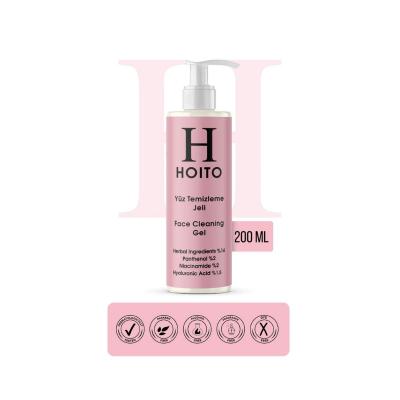 Hoito Face Cleansing Gel 200ml - Gentle Sulfate-Free Facial Wash for All Skin Types by Beauty Care Bag