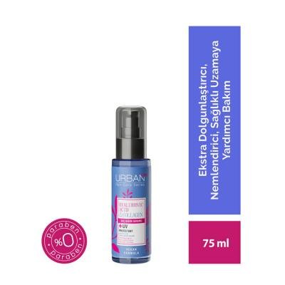 Urban Care Hyaluronic Acid Collagen Hair Serum - Nourishing, Vegan, UV Protection - 2.54 fl ozHair MaskTorqelo.com