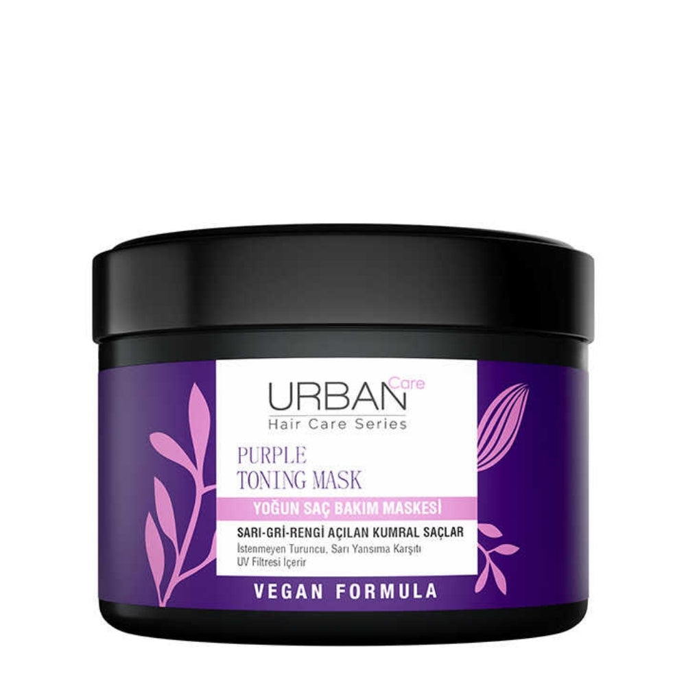 Urban Care Purple Hair Mask for Shine & Anti-Frizz 230ml by Beauty Care Bag