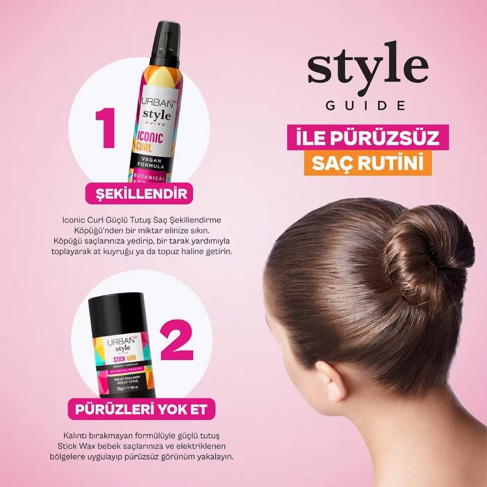 Urban Care Style Guide Stick Wax for Sleek Styling 35g by Beauty Care Bag
