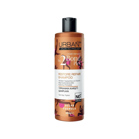 URBAN Care Sulfate-Free Shampoo with Bond Plex Technology - Gentle, Repairing, and Nourishing for Damaged Hair, 11.83 fl ozShampooTorqelo.com