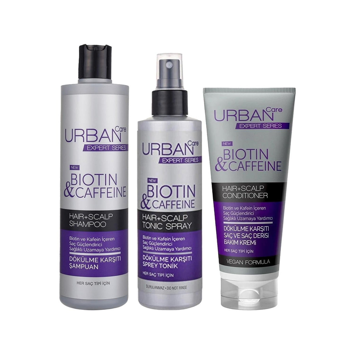 URBAN Hair Care Set - Anti-Hair Loss Products with Biotin & Caffeine for Hair Loss PreventionHair MaskTorqelo.com