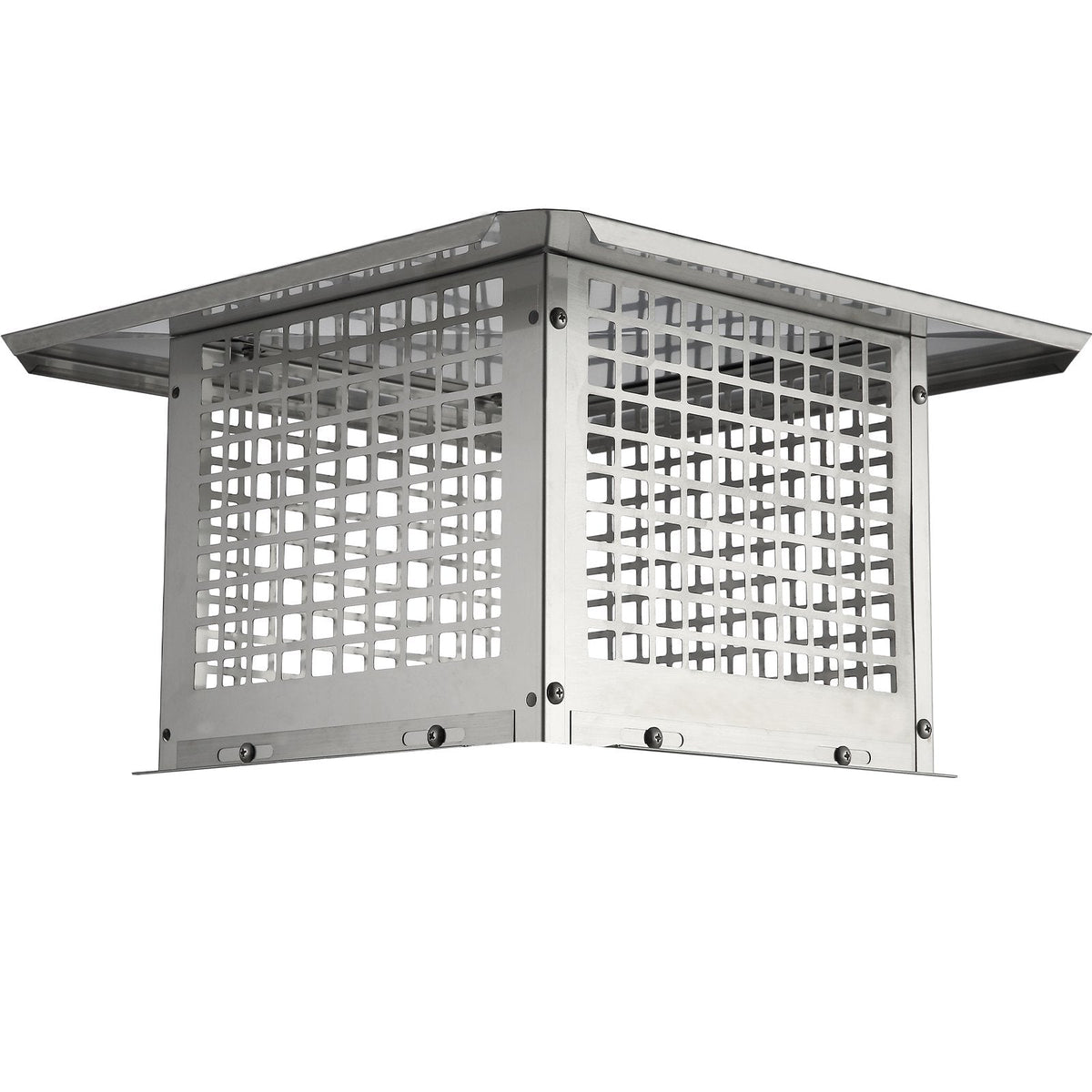 VEVOR Chimney Cap, 12 x 12 inch, 304 Stainless Steel Fireplace Chimney by Lemon Thalassa