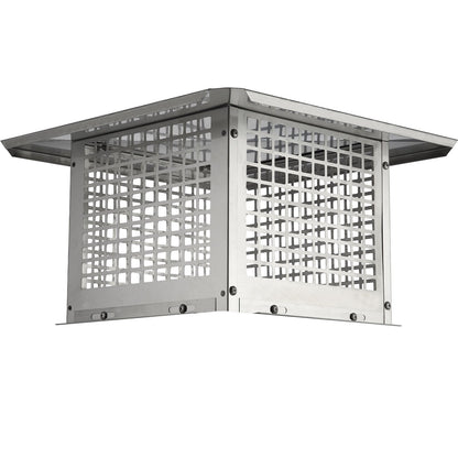 VEVOR Chimney Cap, 12 x 12 inch, 304 Stainless Steel Fireplace Chimney by Lemon Thalassa