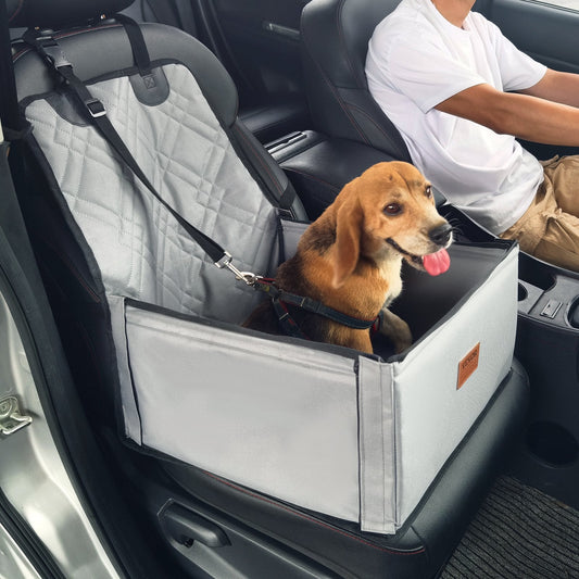 VEVOR Dog Car Seat, Dog Booster Seat for Car with Support Frame, Pet by Lemon Thalassa