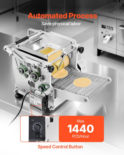 VEVOR Electric Tortilla Maker, Automatic Corn Tortilla Making Machine by Lemon Thalassa