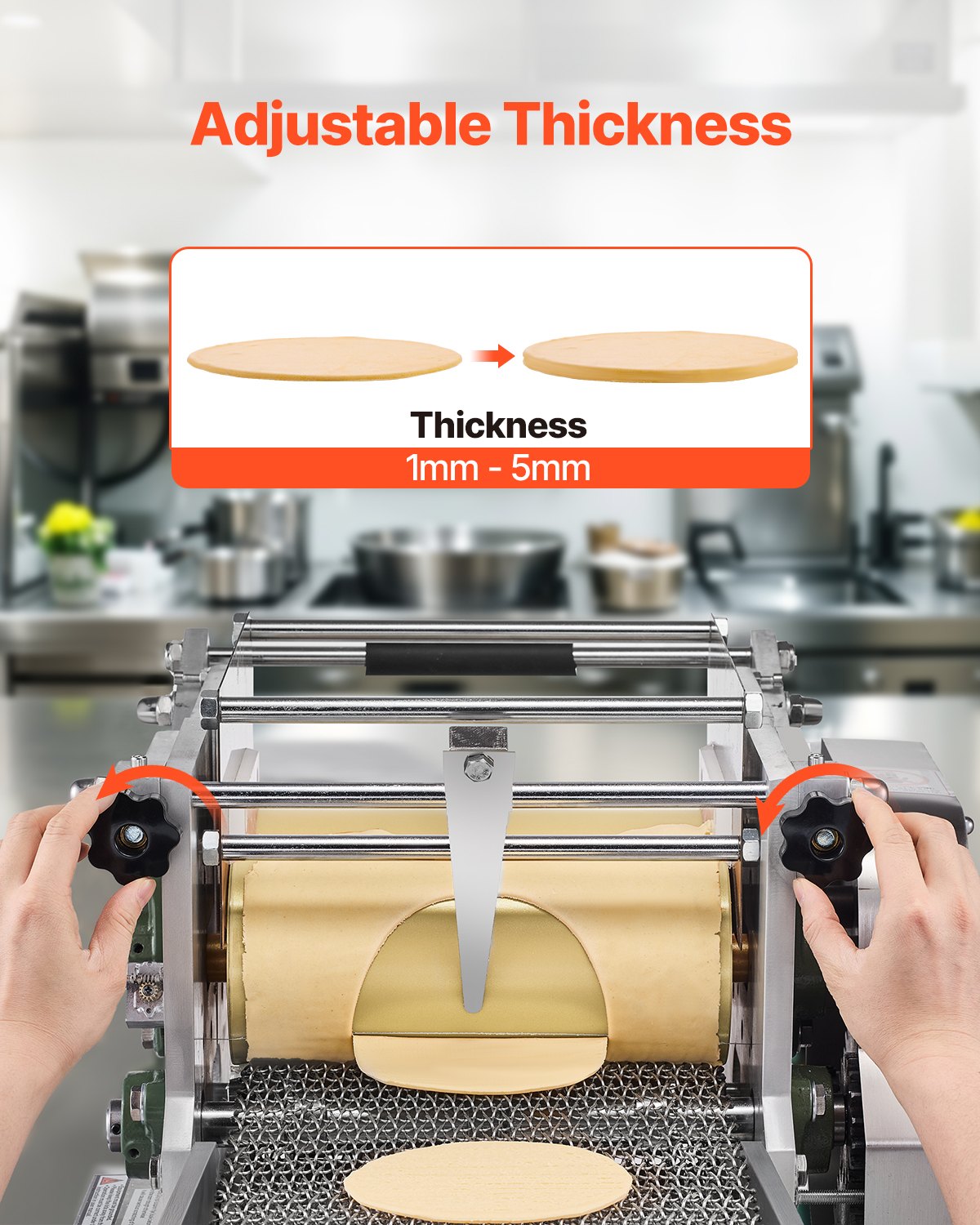 VEVOR Electric Tortilla Maker, Automatic Corn Tortilla Making Machine by Lemon Thalassa