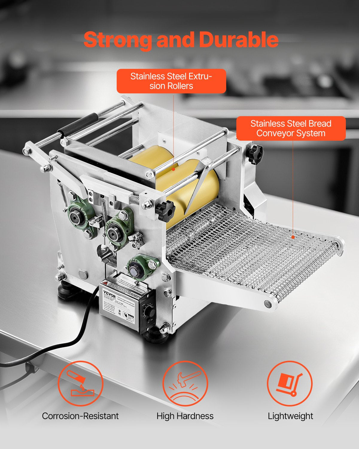 VEVOR Electric Tortilla Maker, Automatic Corn Tortilla Making Machine by Lemon Thalassa